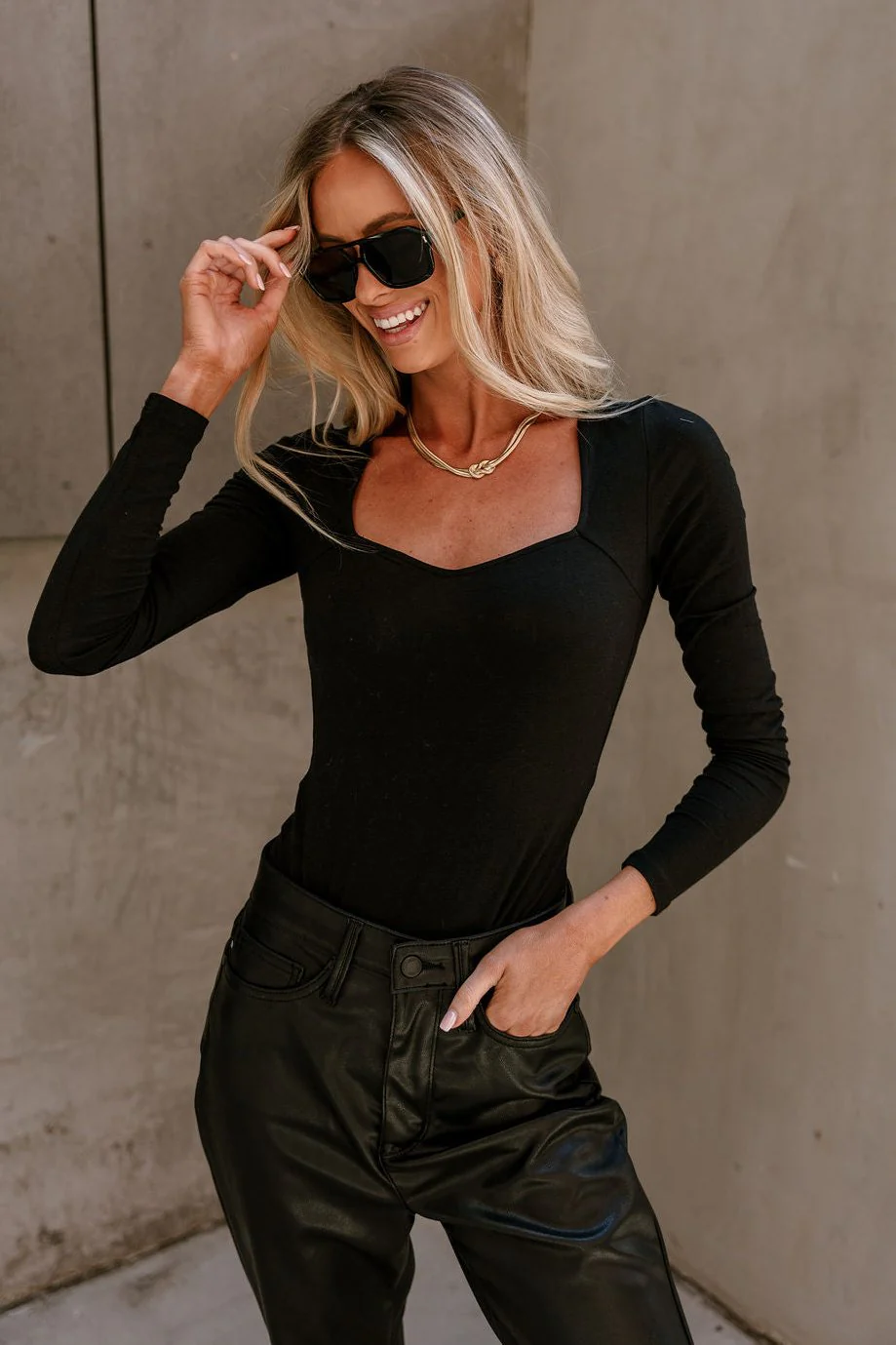 Leyla Long Sleeve Bodysuit