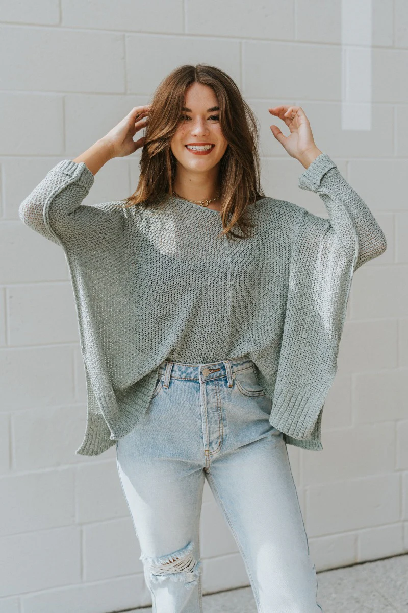 Easy Breezy Top In Mint - Image 2