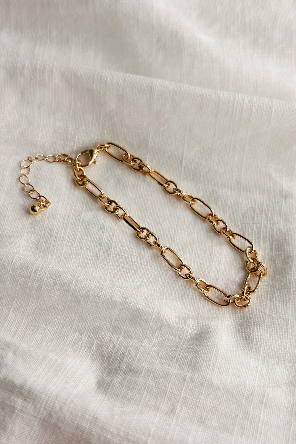 Reagan Gold Chain Link Bracelet - Image 5