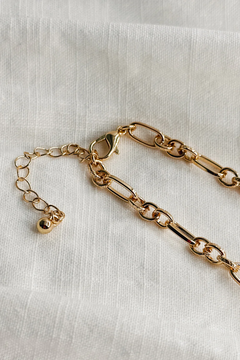 Reagan Gold Chain Link Bracelet - Image 6