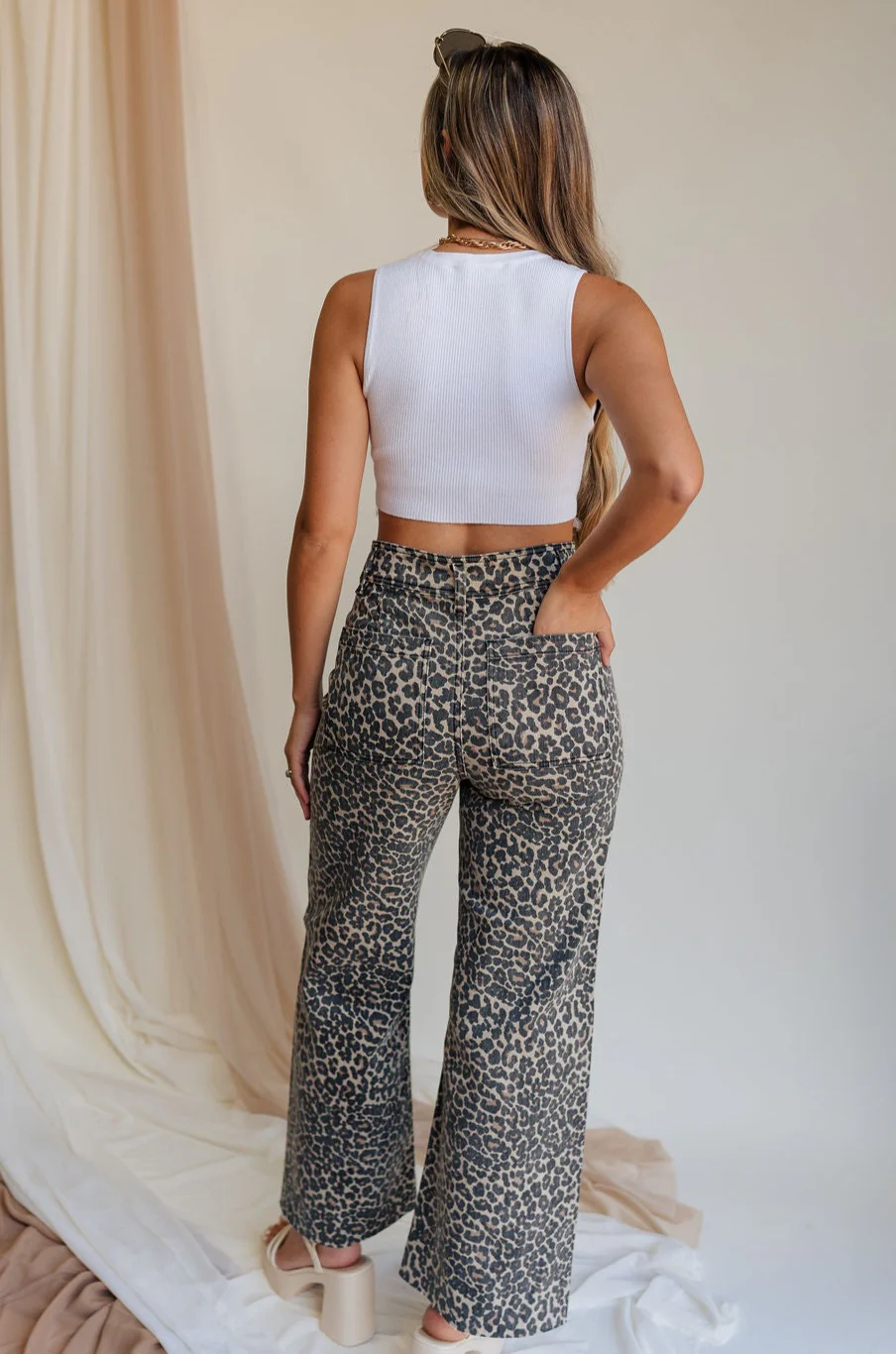 Elena Leopard Pants - Image 5