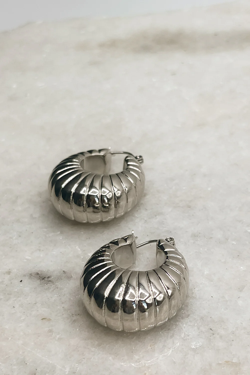 Ellory Croissant Hoop Earrings