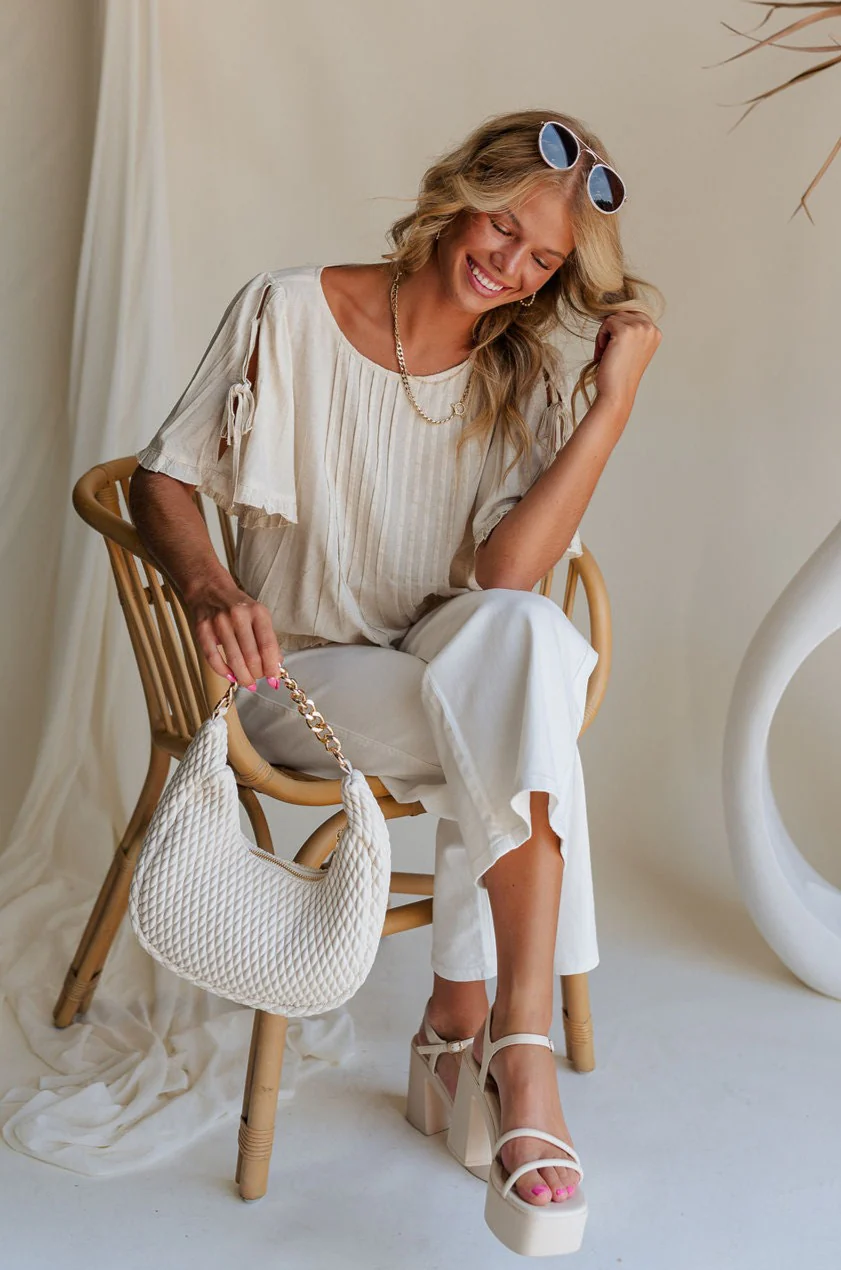 Elysia Short Sleeve Ruffle Top - Image 6