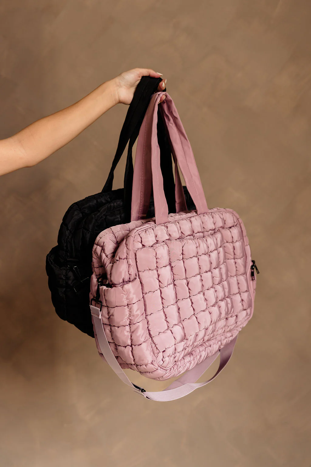 Erica Quilted Duffel Bag