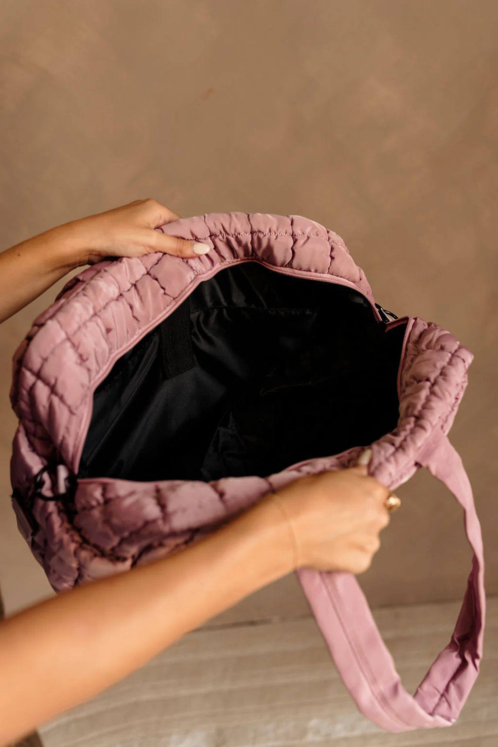 Erica Quilted Duffel Bag - Image 4
