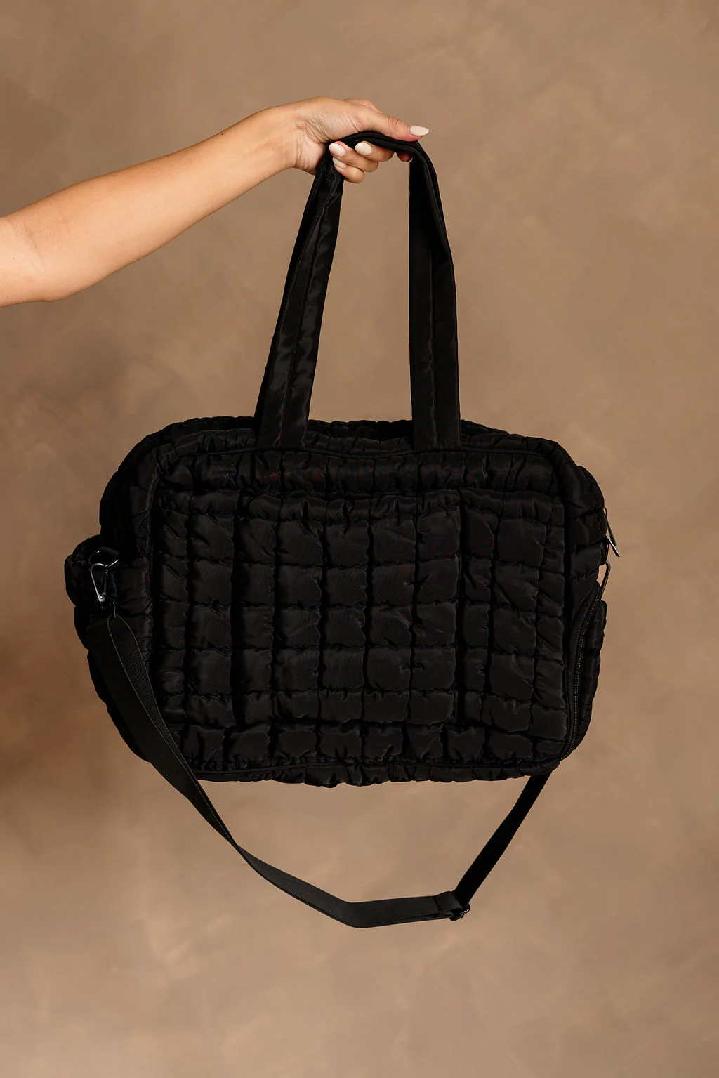 Erica Quilted Duffel Bag - Image 7
