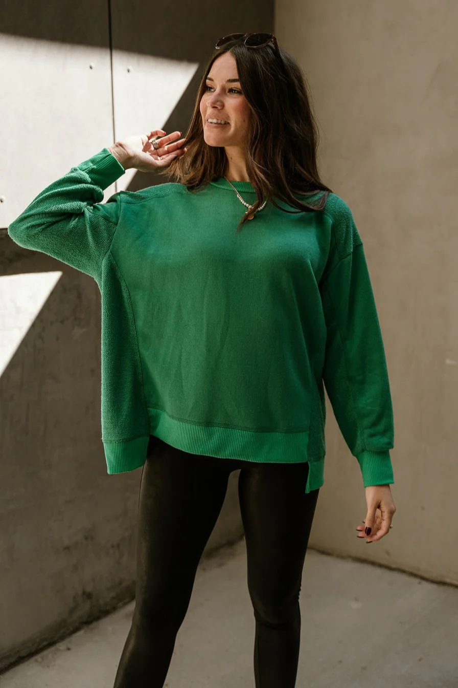 Freya Kelly Green Long Sleeve Sweatshirt - Image 6