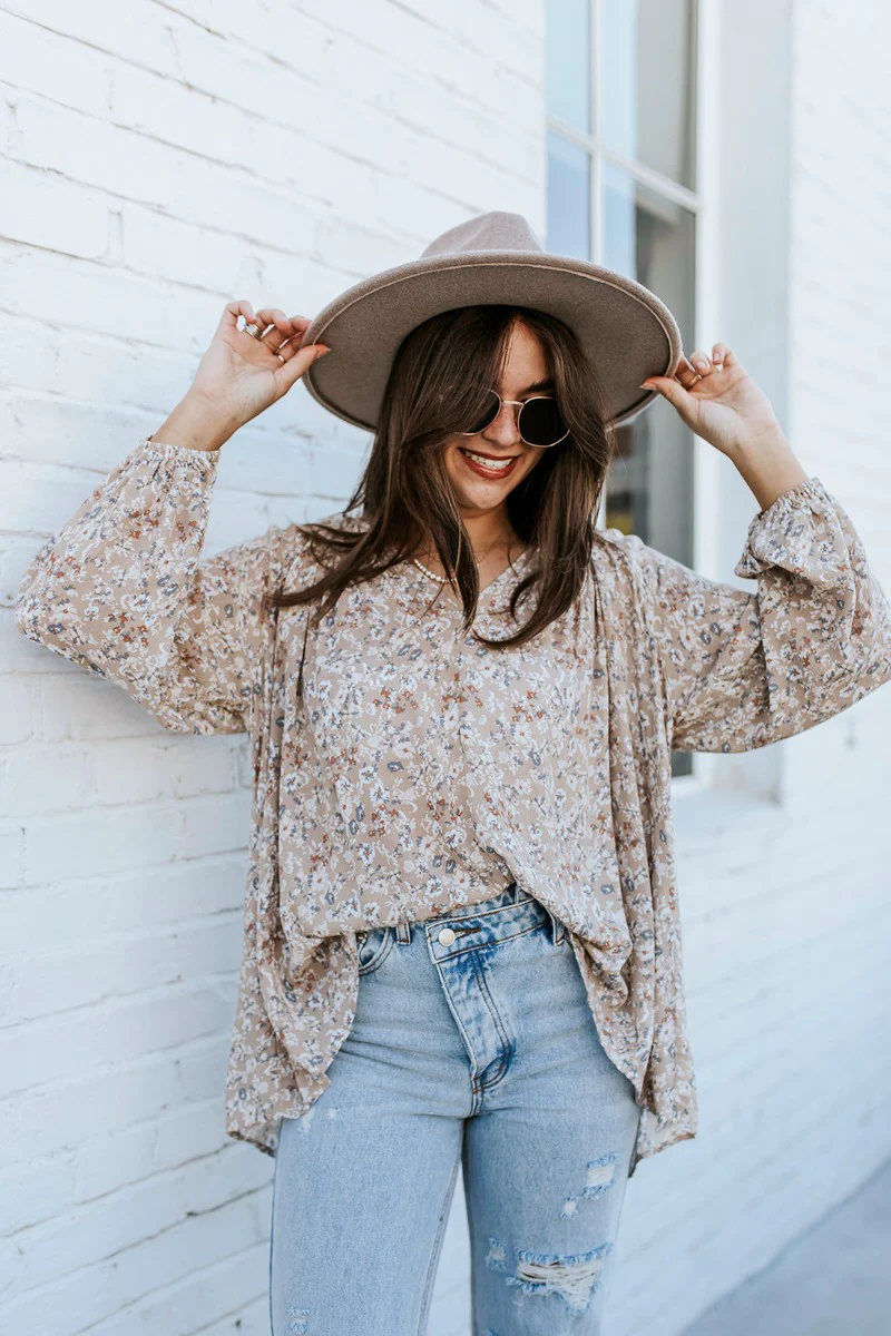 Ever After Floral Top - Image 3