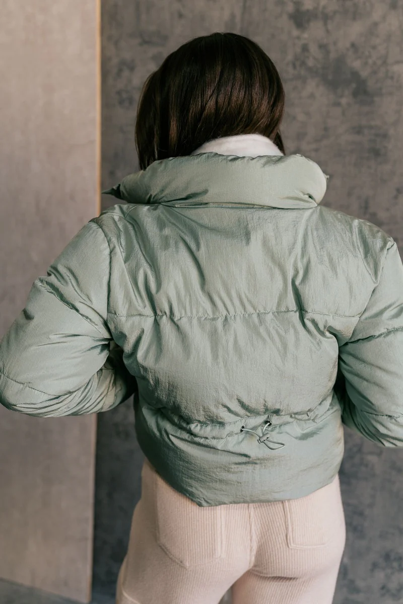 Fairbanks Sage Puffer Long Sleeve Jacket - Image 10