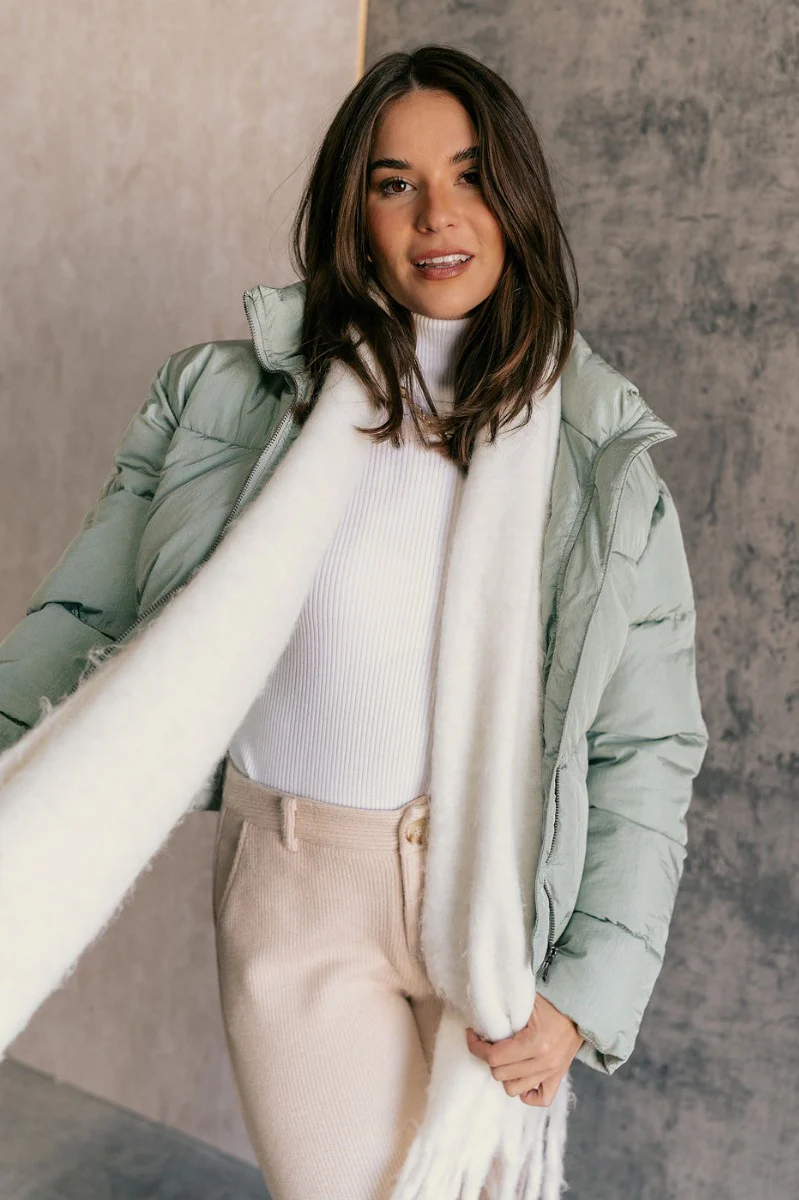 Fairbanks Sage Puffer Long Sleeve Jacket - Image 3