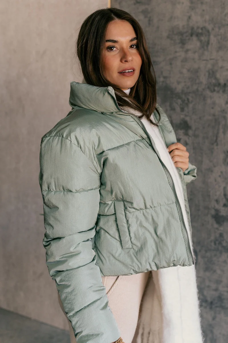 Fairbanks Sage Puffer Long Sleeve Jacket - Image 7
