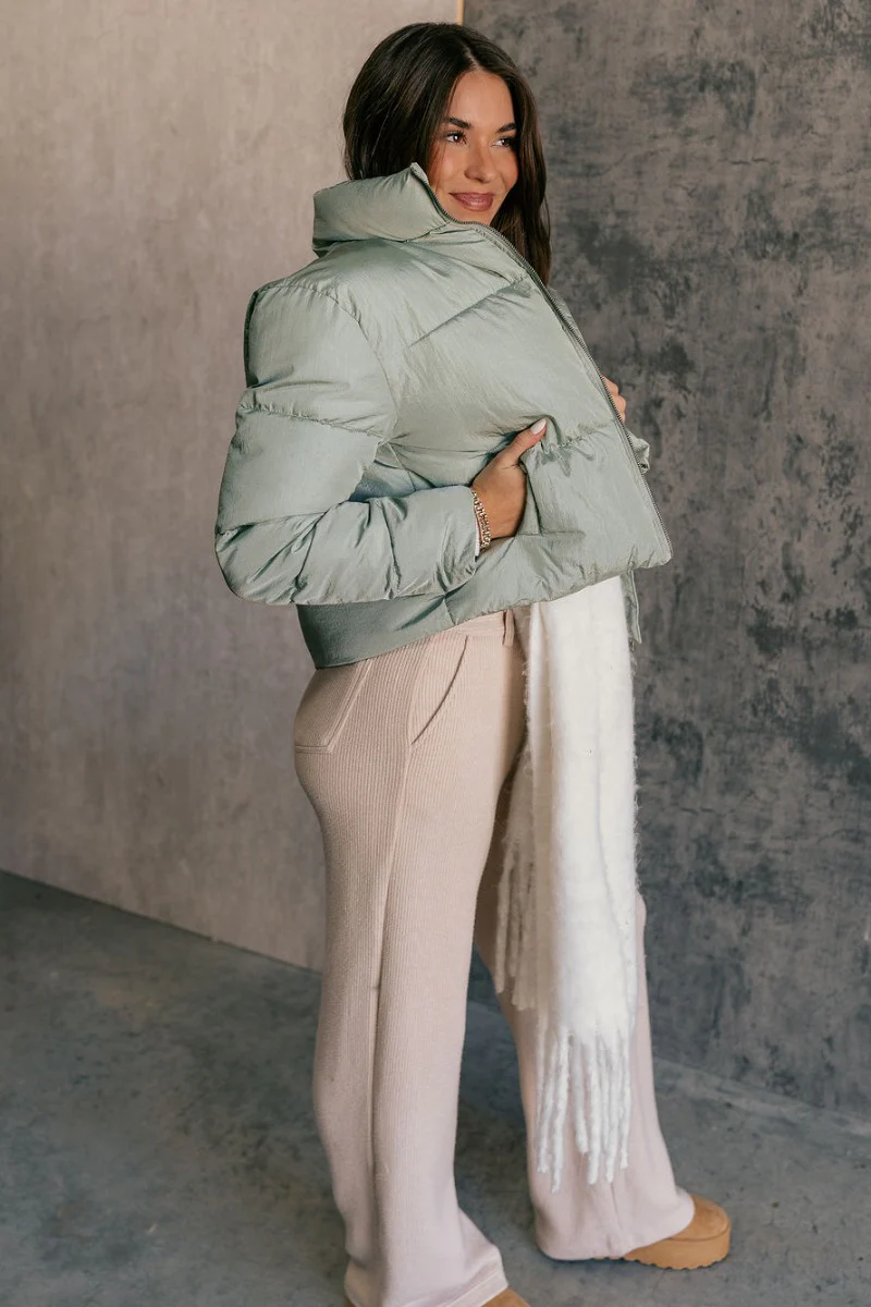 Fairbanks Sage Puffer Long Sleeve Jacket - Image 9