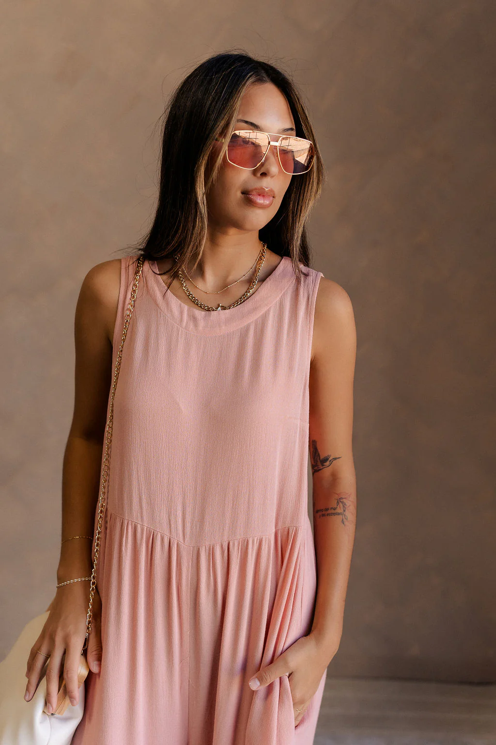Brooklyn Sleeveless Wide Leg Jumpsuit - Image 3