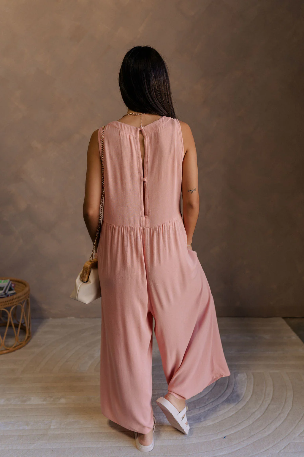 Brooklyn Sleeveless Wide Leg Jumpsuit - Image 7
