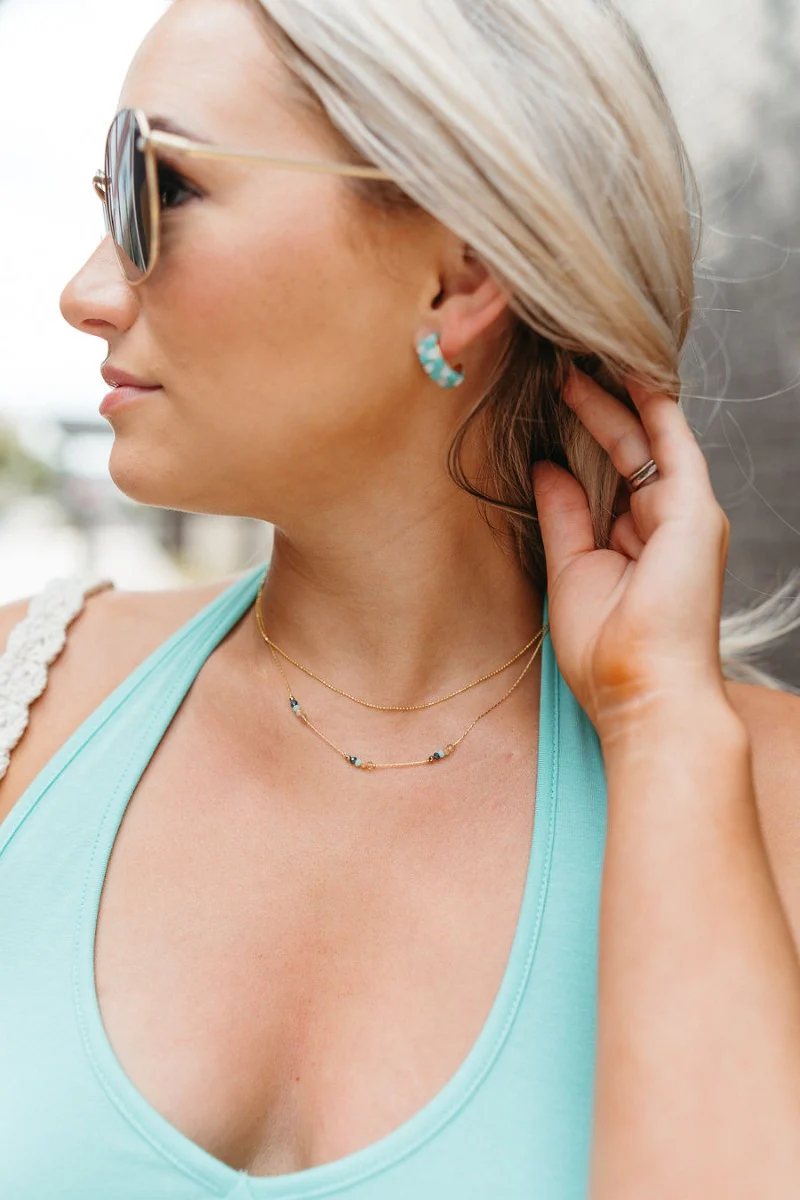 Fields of Green Necklace