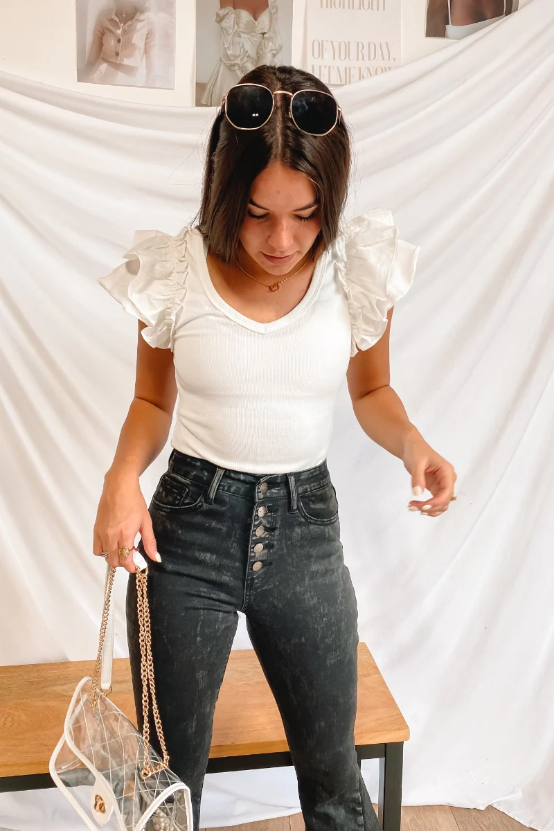 Game-On Bodysuit In White - Image 3