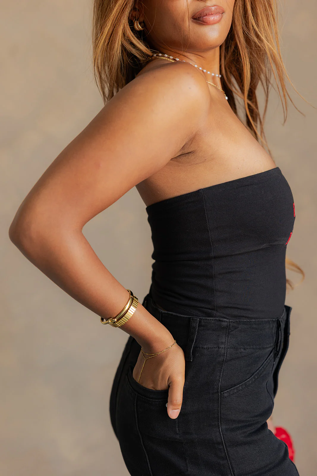 Georgia Bulldogs 1785 Black & Red Tube Top - Image 8