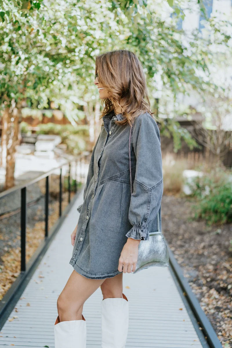 Great Escape Denim Dress - Image 4