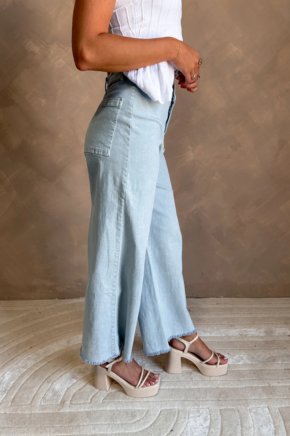 Greer Wide Legs Jeans - Image 2