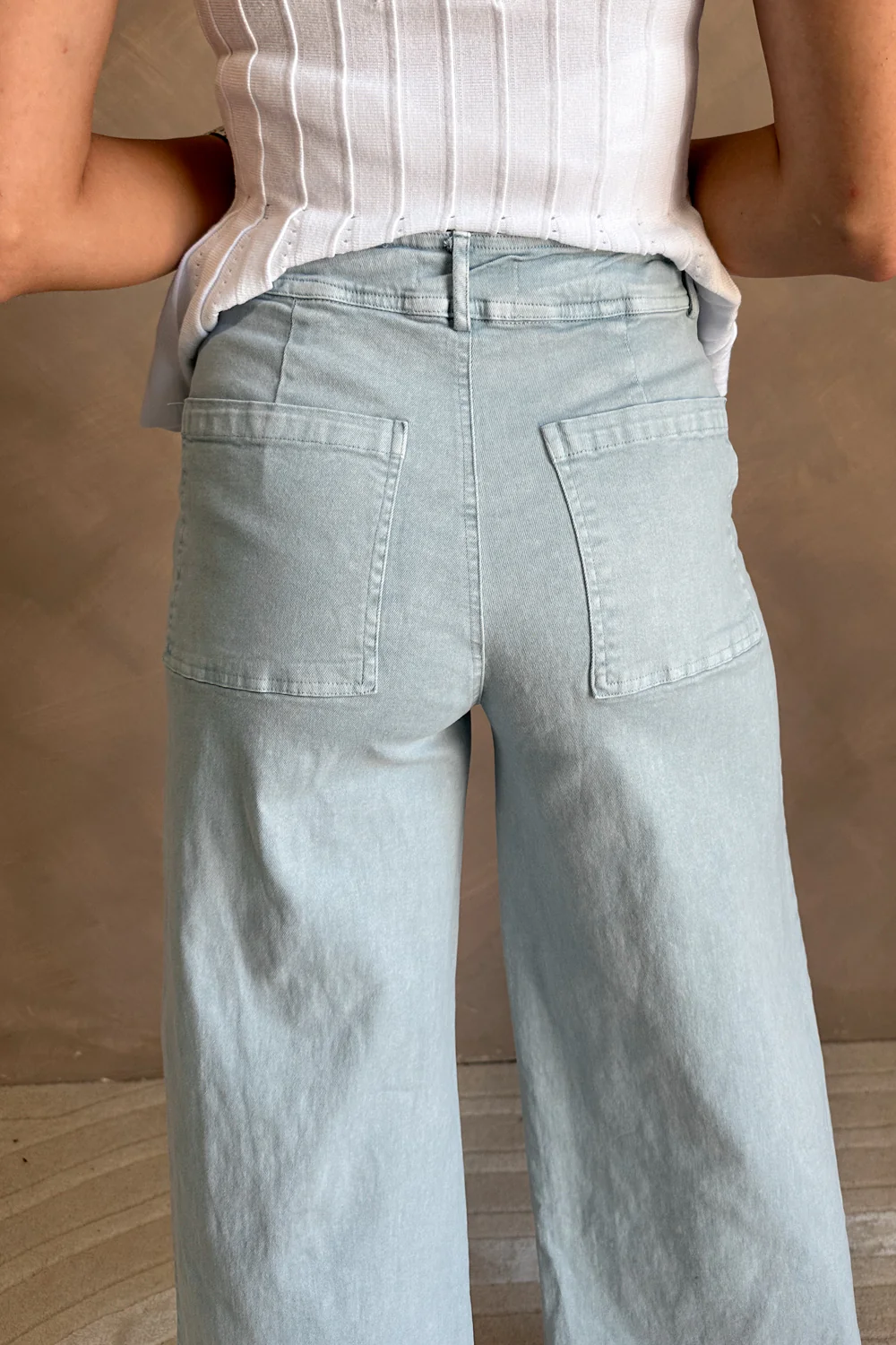 Greer Wide Legs Jeans - Image 7