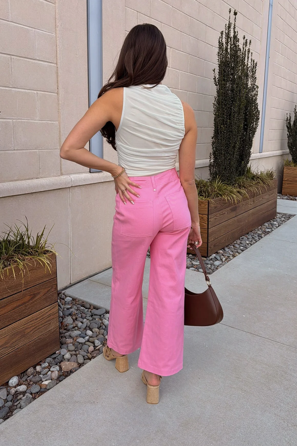 Hadley Pink Wide Leg Pants - Image 7