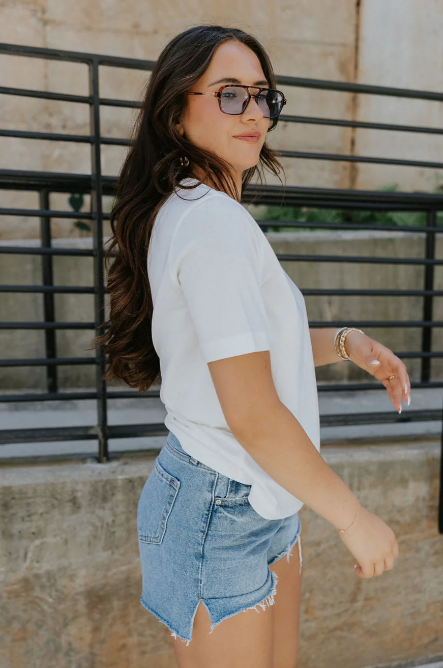 Harley Cotton Short Sleeve Top - Image 13