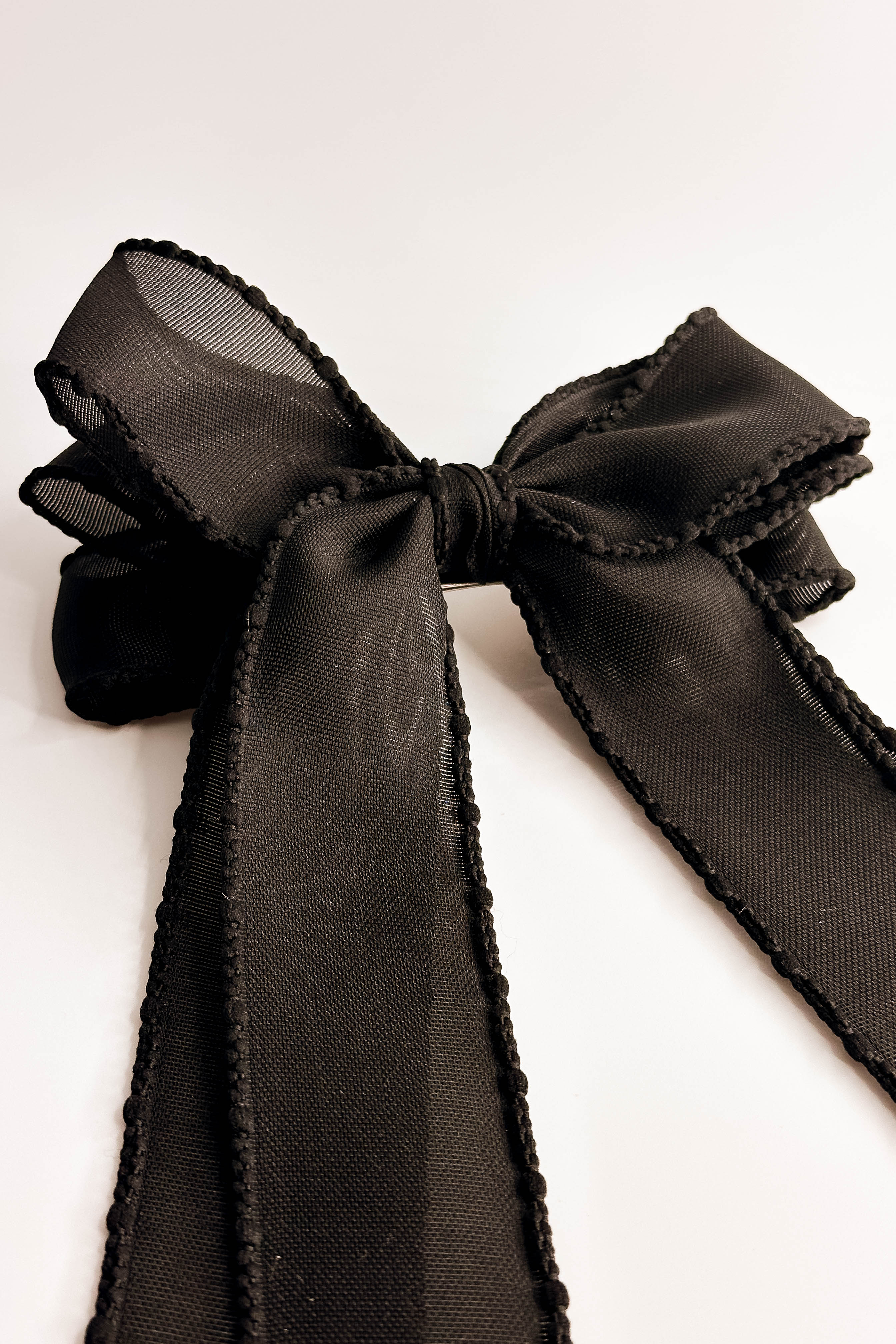 Harper Sheer Hair Bow Barrette - Image 14