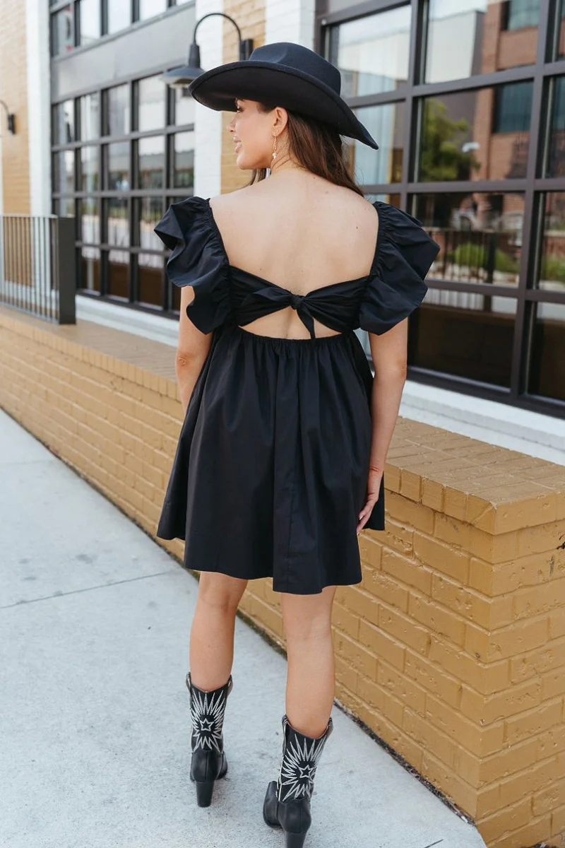Heart Breaker Dress In Black - Image 5