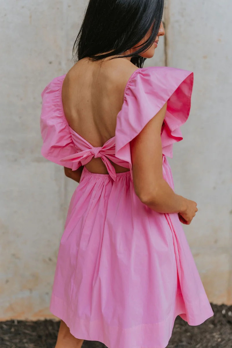 Heart Breaker Dress in Pink