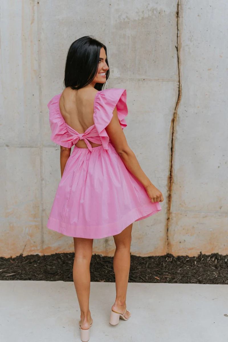 Heart Breaker Dress in Pink - Image 6