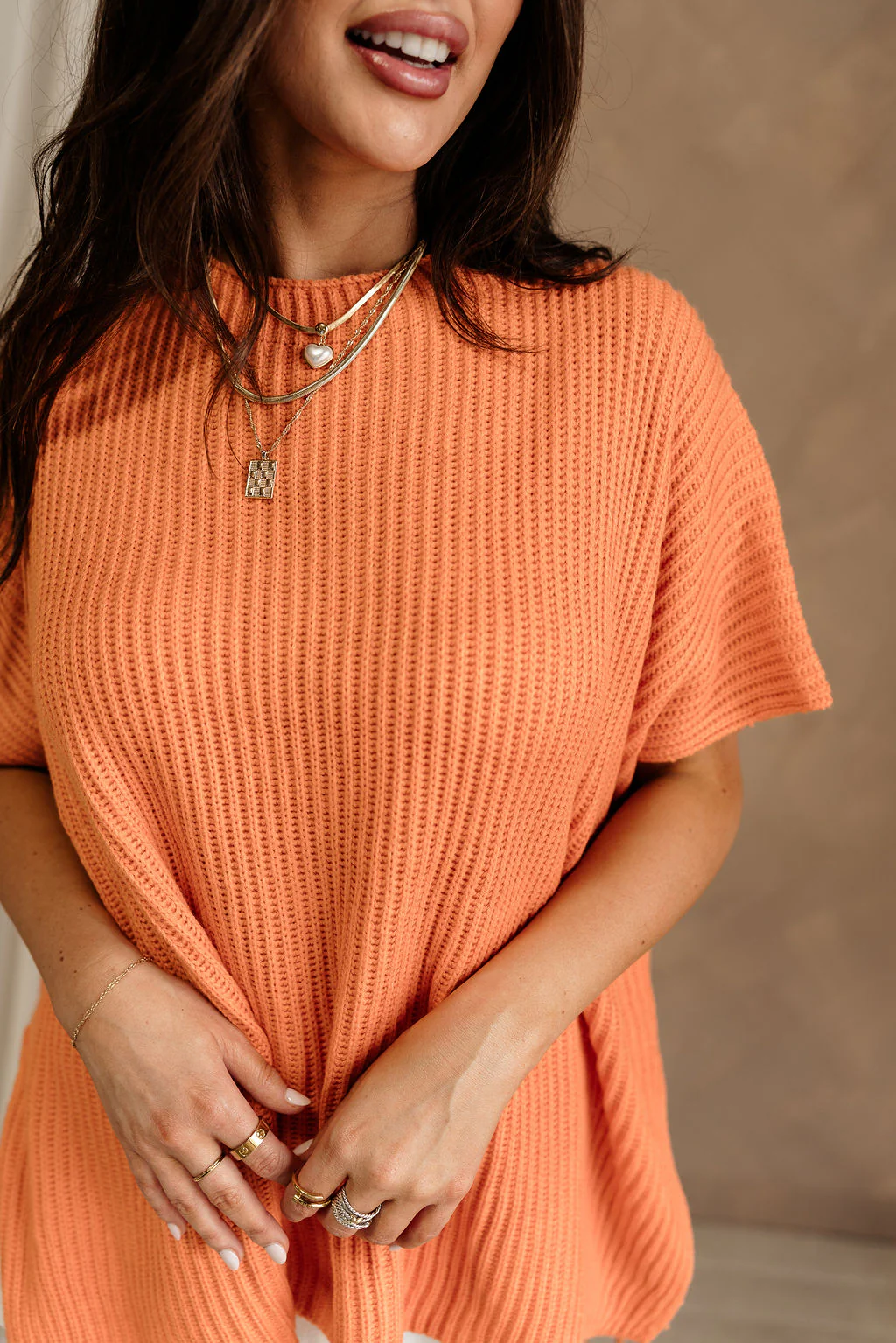 Heather Oversized Sweater - Image 17