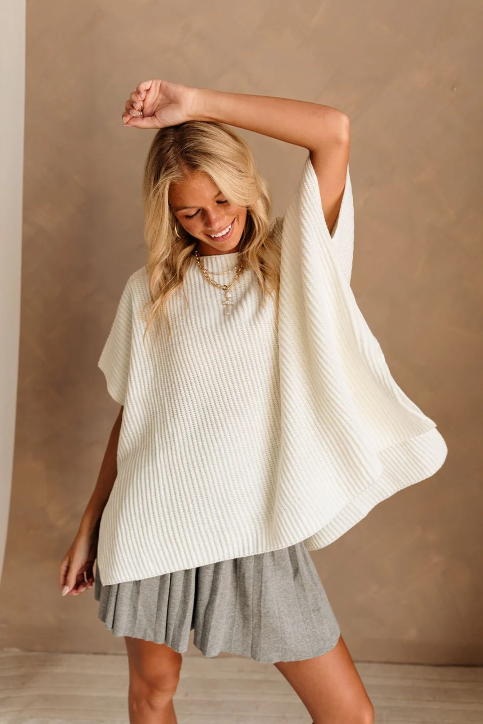 Heather Oversized Sweater - Image 23