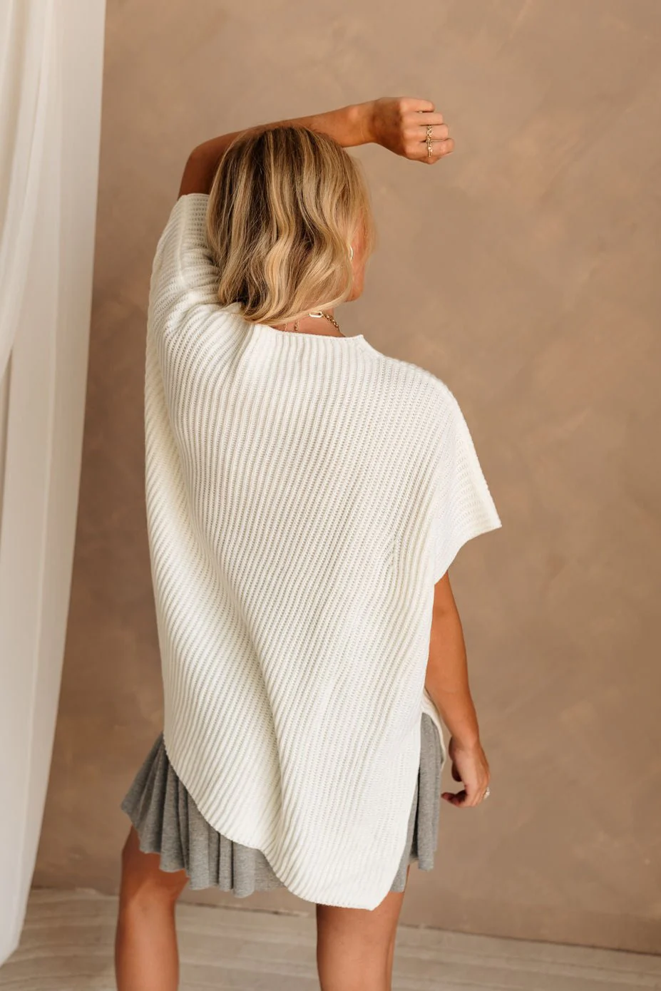 Heather Oversized Sweater - Image 27