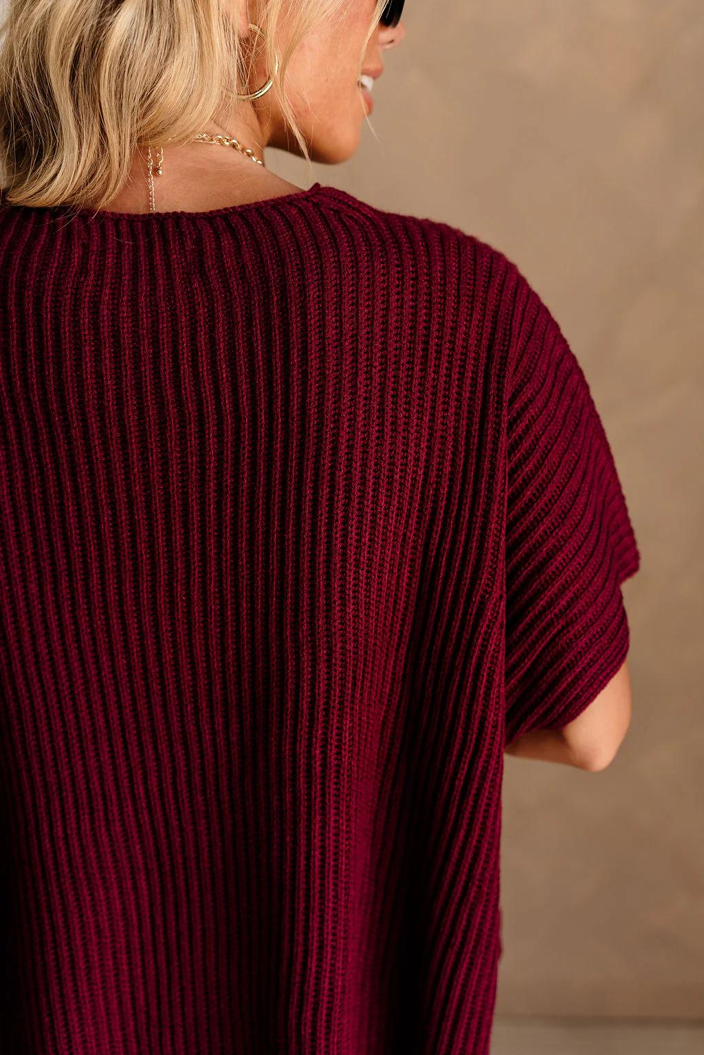 Heather Oversized Sweater - Image 8