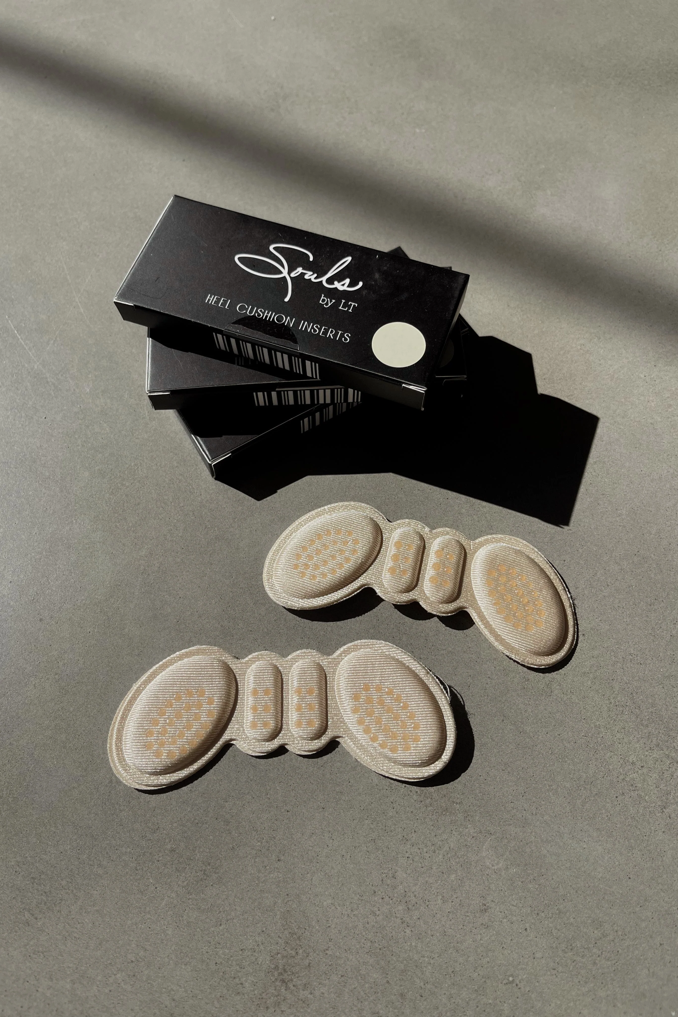 Heel Cushion Inserts in Nude
