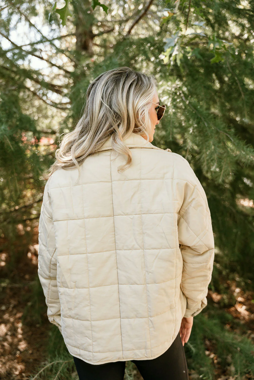 Lara Quilted Long Sleeve Puffer Jacket - Image 4