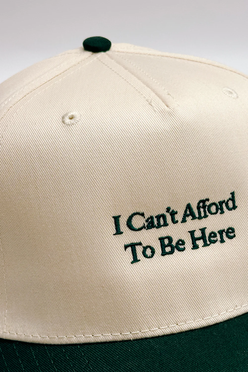 I Can't Afford To Be Here Trucker Hat - Image 9