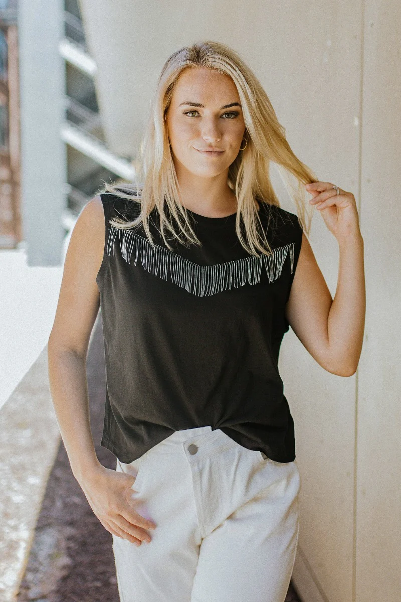 I'm All In Fringe Top - Image 2