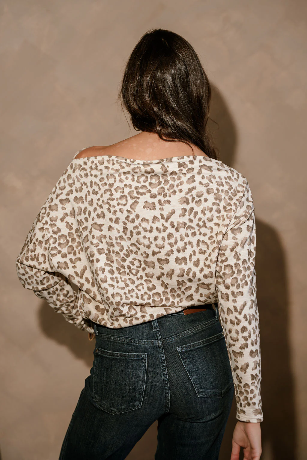 Inez Cheetah Off The Shoulder Top - Image 7