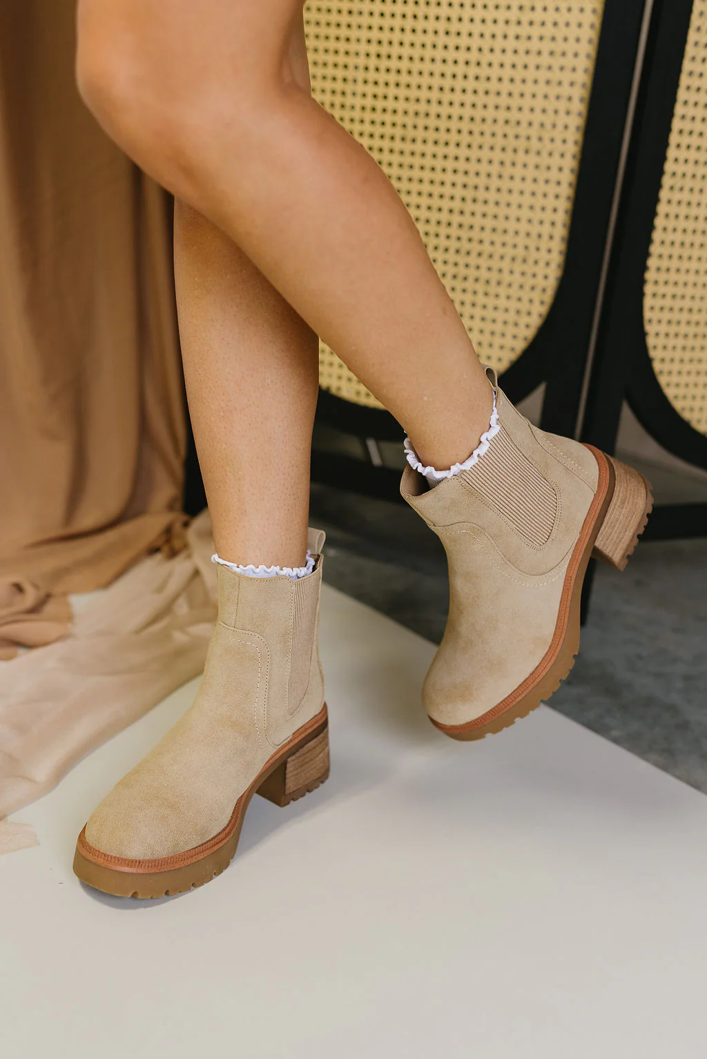 Irie Sand Block Heel Chelsea Boot - Image 2