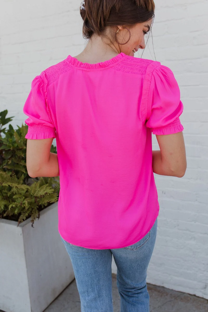 Irreplaceable Top In Pink - Image 6