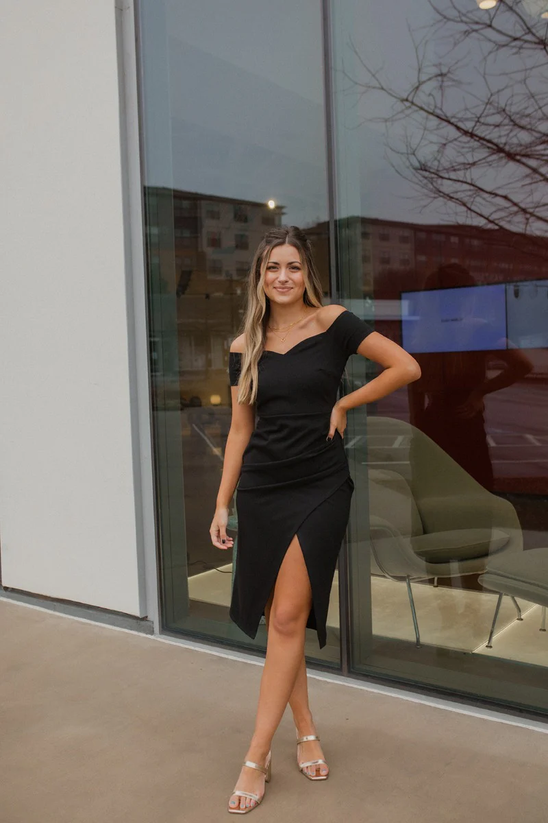 It's A Classic Black Dress - Image 2