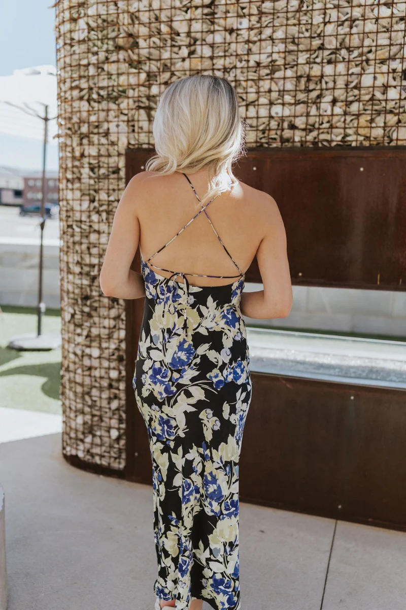 It's Fate Floral Midi Dress - Image 7