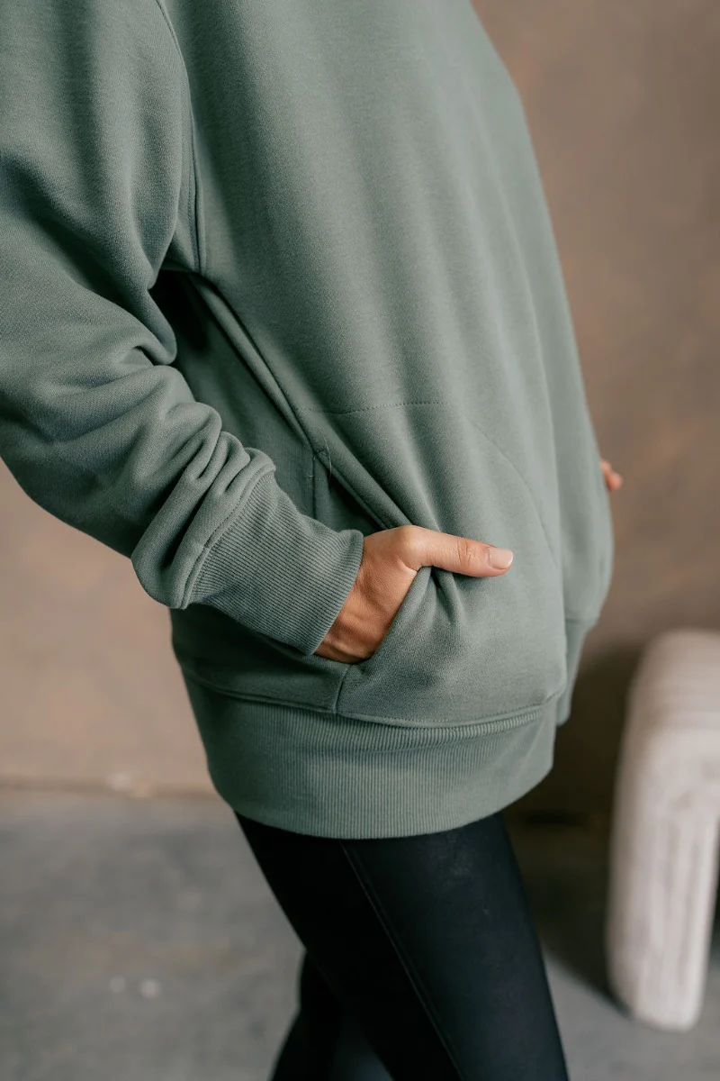 Jennifer Sage Mock Neck Sweatshirt - Image 7