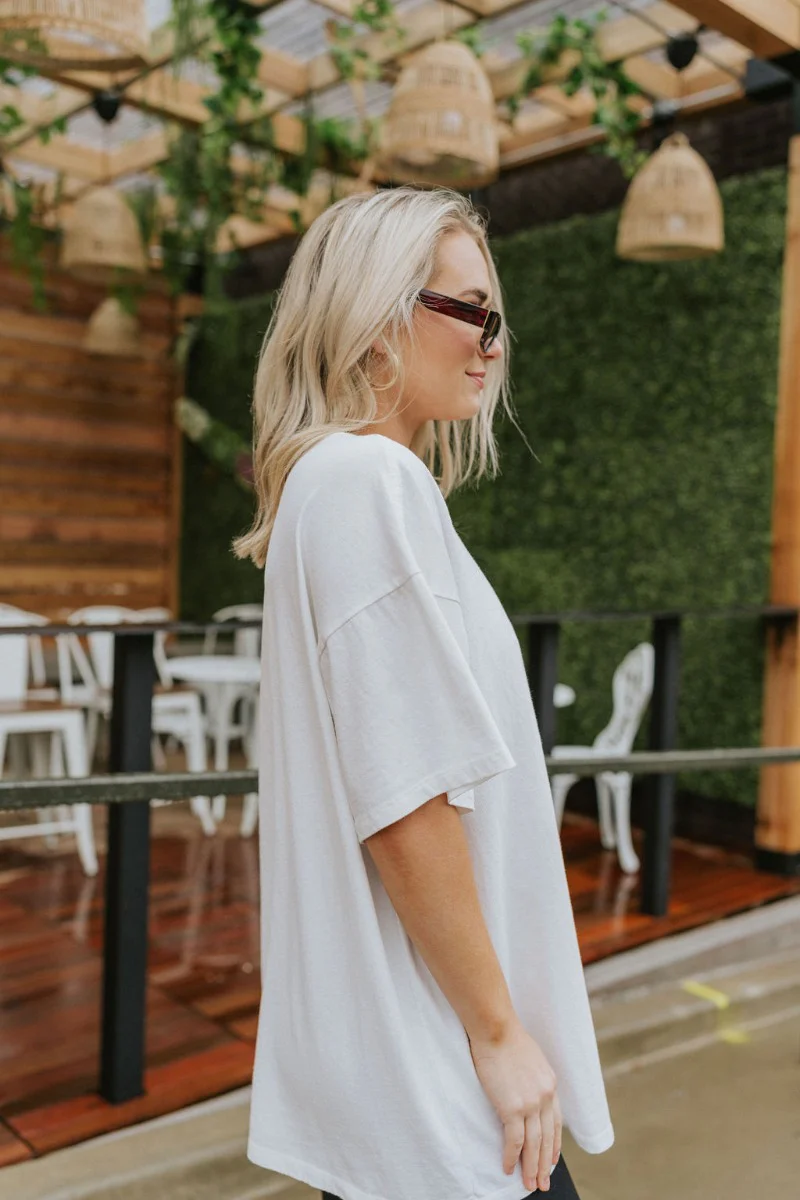 Just A Dream Top In White - Image 4
