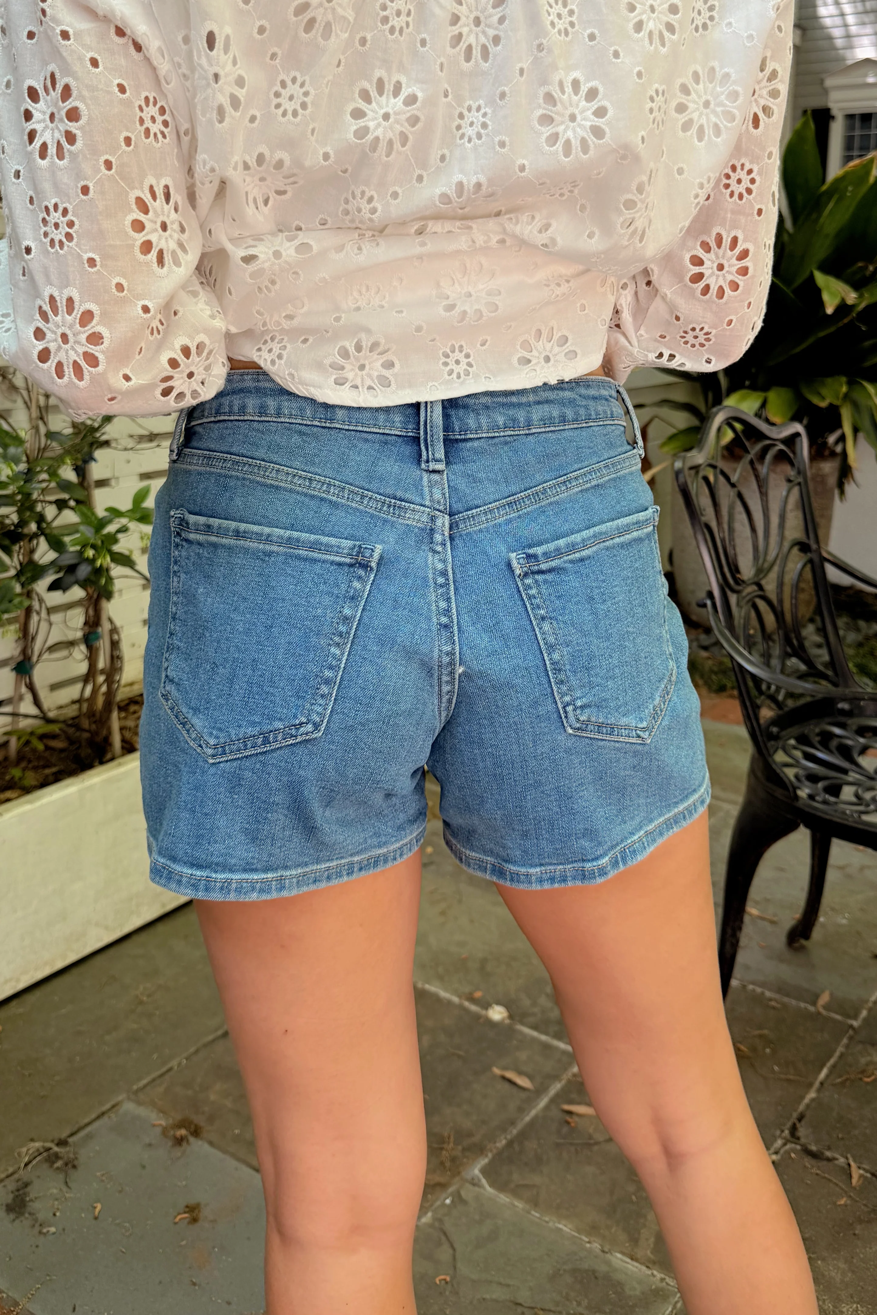 Just USA: Paige Mid-Rise Denim Shorts - Image 6