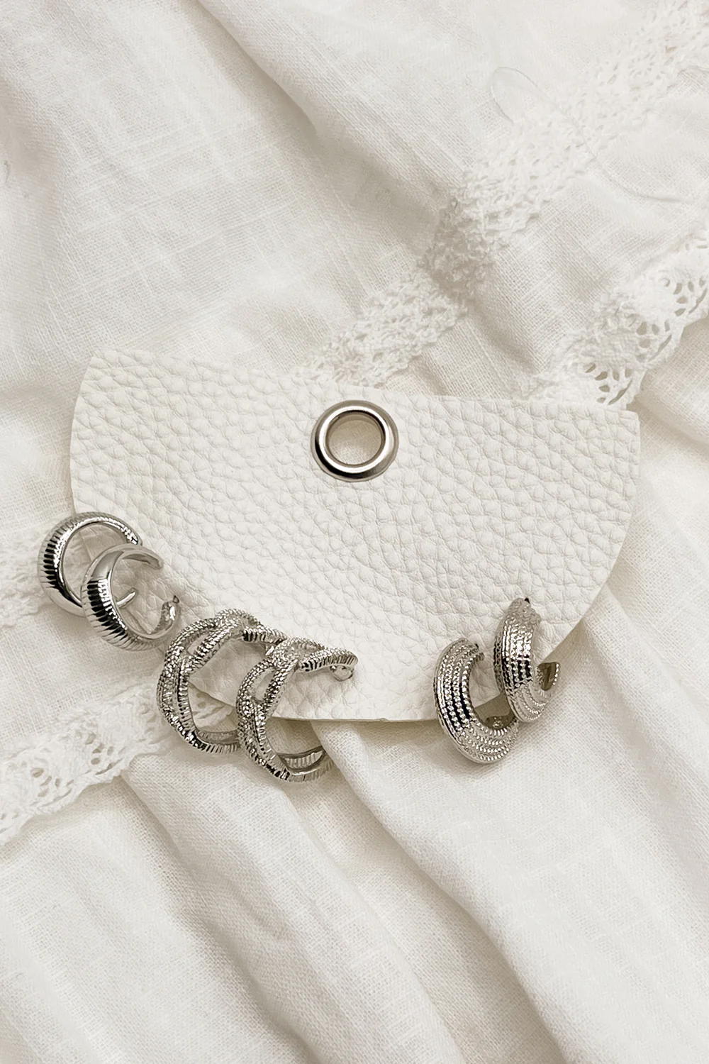 Kate Silver Earring Set