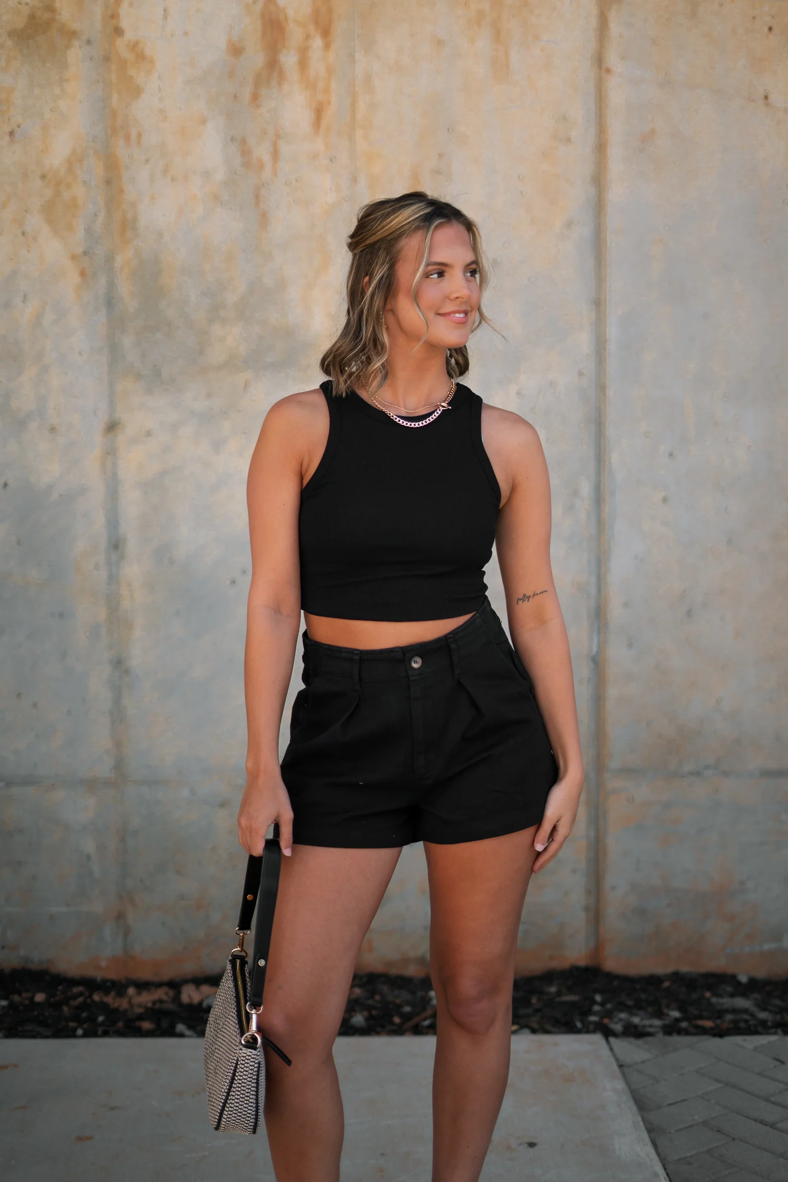 Katherine Tortoise Buttoned Shorts - Image 7