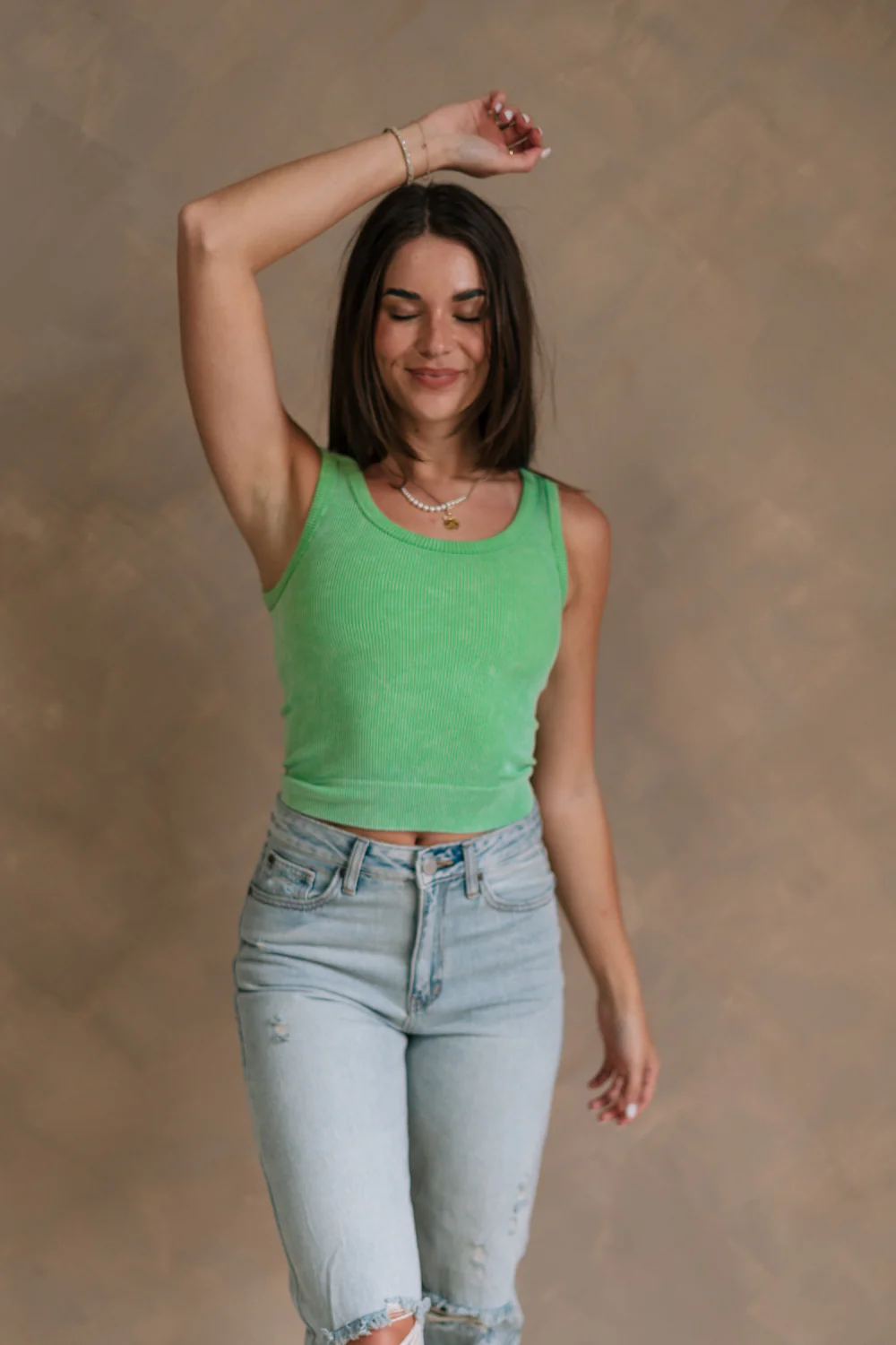 Kendall Ribbed Longline Brami - Image 10