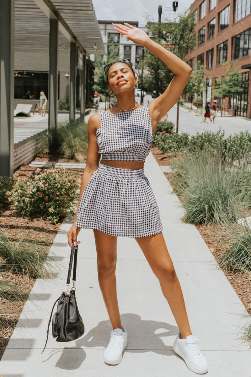 Kennedy Gingham Top - Image 2